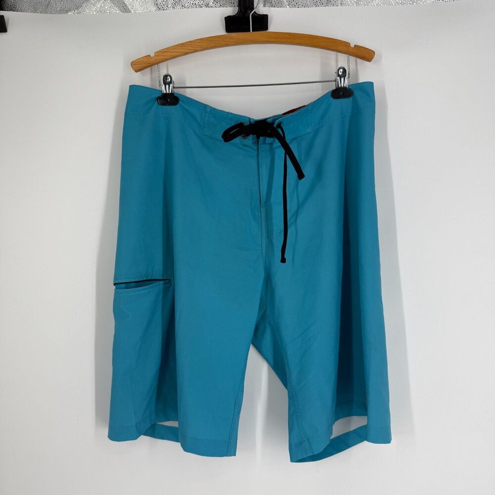 Immersion Research Shorts Blue Board Paddle Kayak River Float Swim Men Size 38